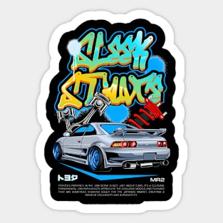 Sleek Toyota Mr2 Sticker